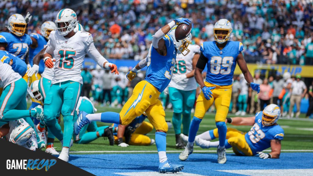 Chargers vs Miami Dolphins Match Player Stats