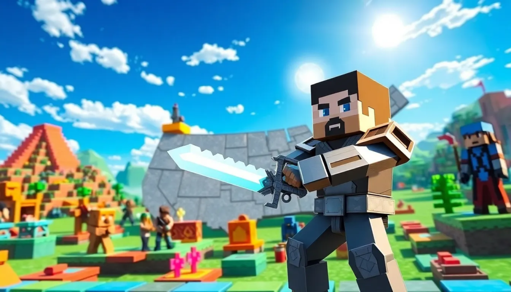 Minecraft PlayBattleSquare